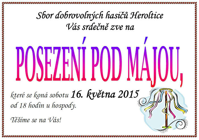 Pozv�nka na hody 2015